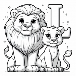 Leopard with Letter L 🐆🔠